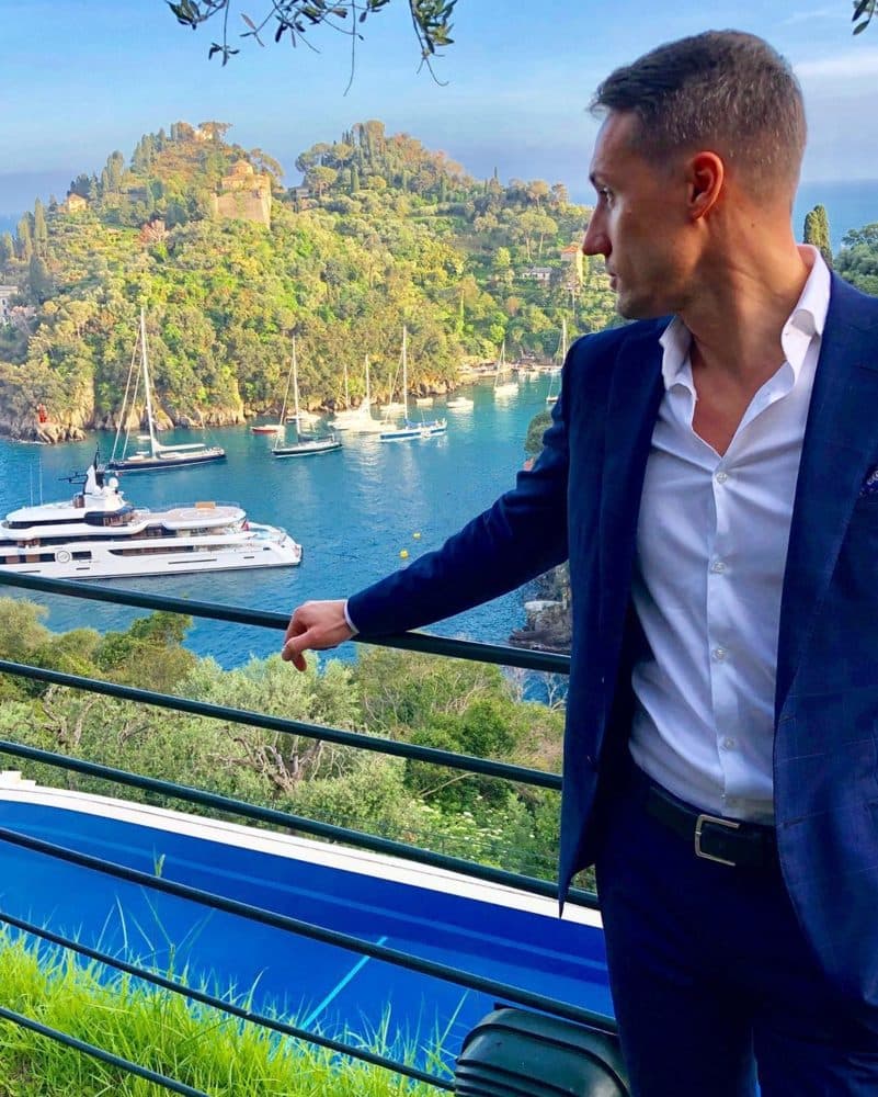 Victor a Portofino